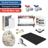 Pachet premium complet pentru incalzire in pardoseala PE-Xa, 80 mp