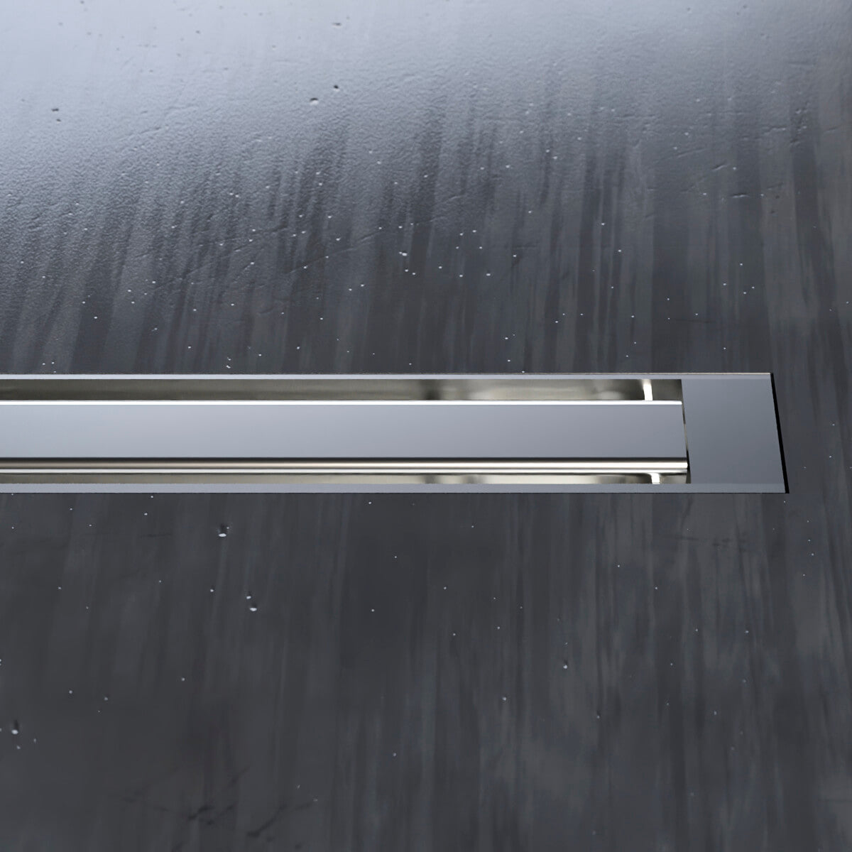 Rigola de interior SLIM Line Premium MCH cu gratar de inox 500 mm