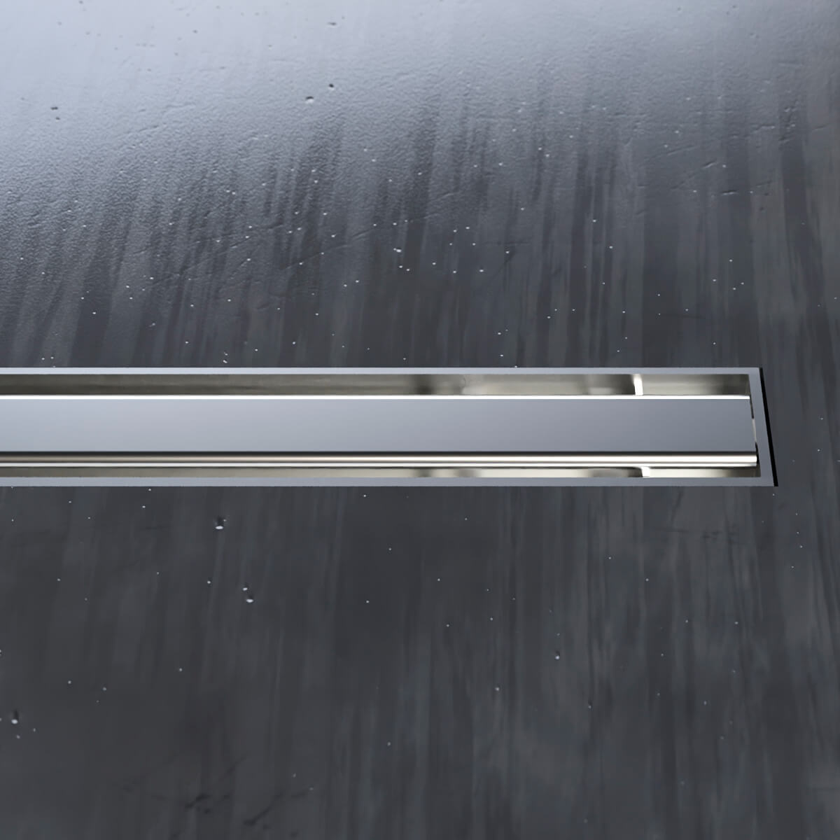 Rigola de interior SLIM Line MCH cu gratar de inox 700 mm